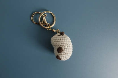 Handmade Crochet Capybara Keychain