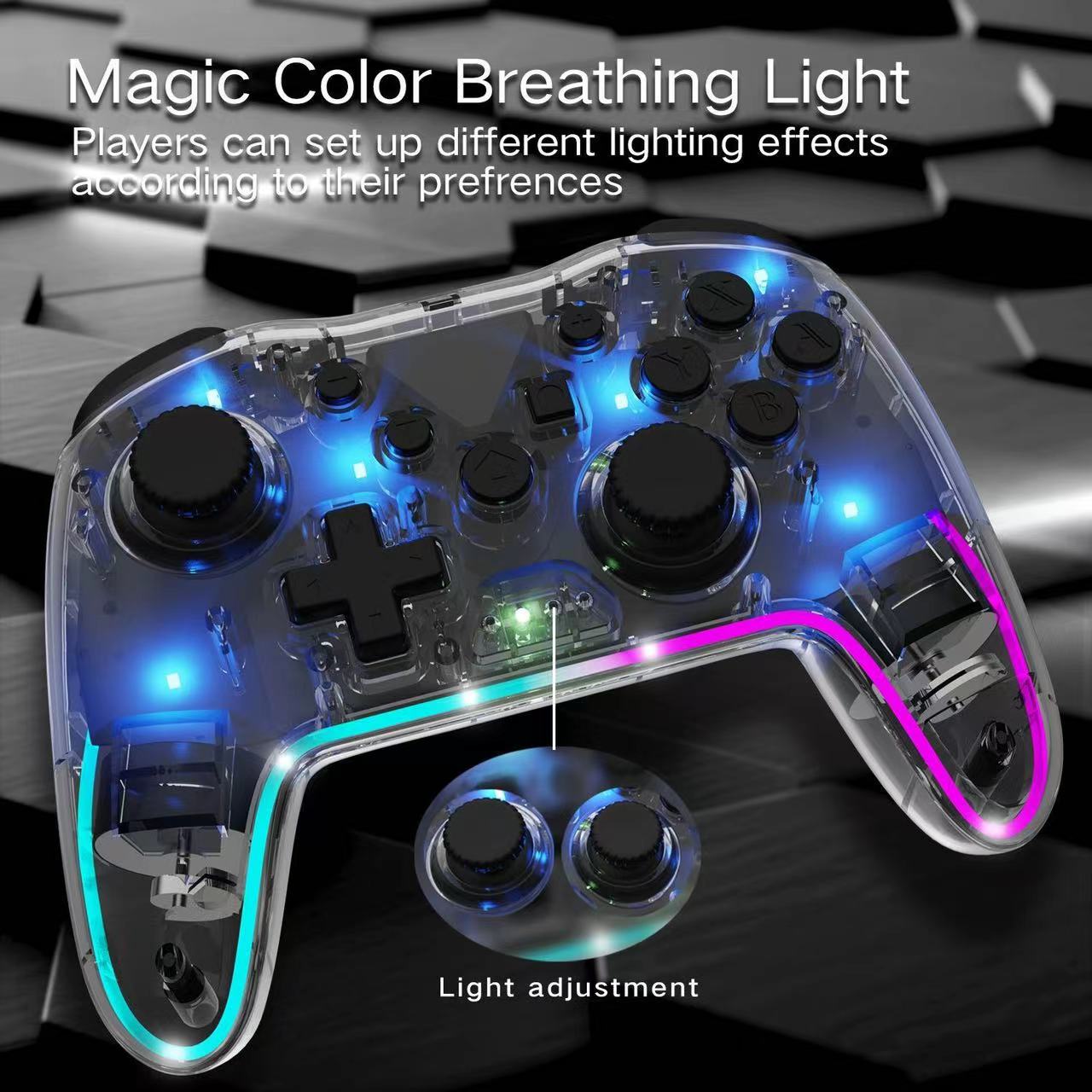 LED Controller Transparent glare switch Bluetooth - Ships within 24 hours