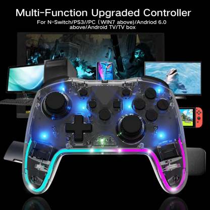 LED Controller Transparent glare switch Bluetooth - Ships within 24 hours