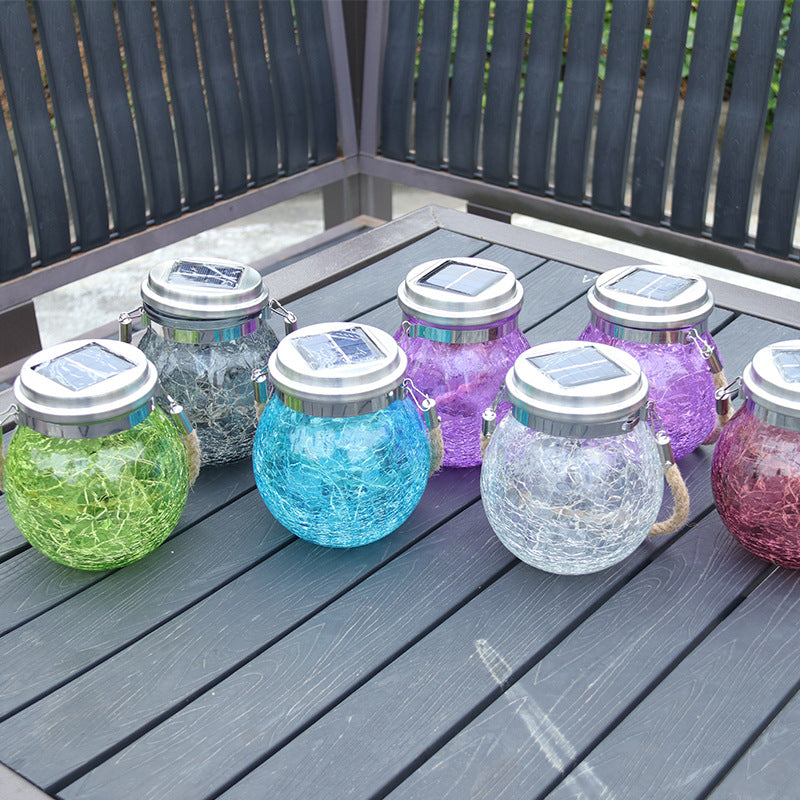 Solar Glass Light