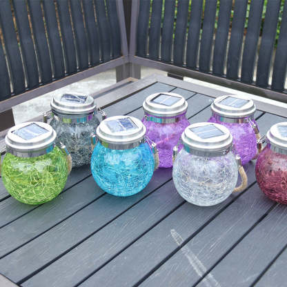 Solar Glass Light