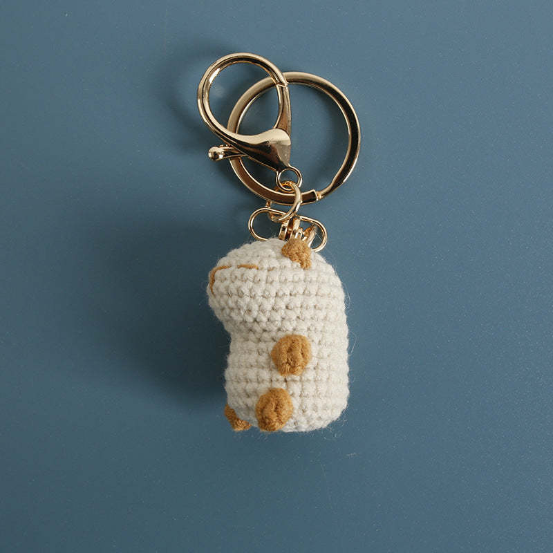 Handmade Crochet Capybara Keychain