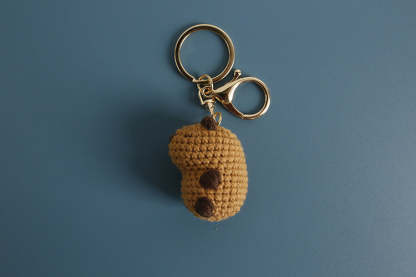 Handmade Crochet Capybara Keychain