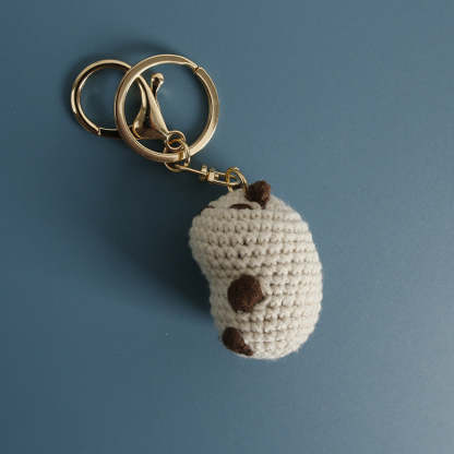 Handmade Crochet Capybara Keychain