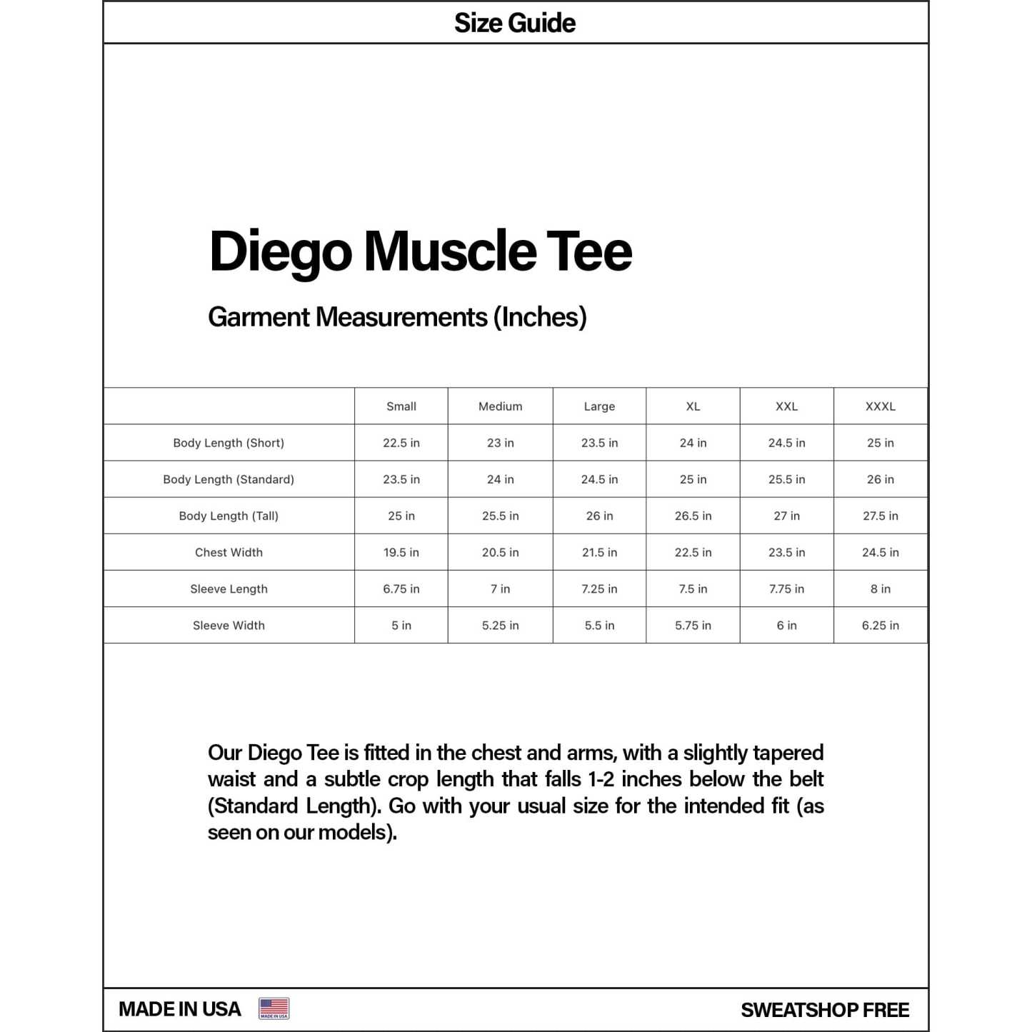 Diego Muscle Tee | Ringer