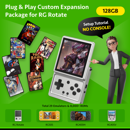 128GB Plug & Play Custom Expansion Package for RG Rotate - Ships within 24 hours