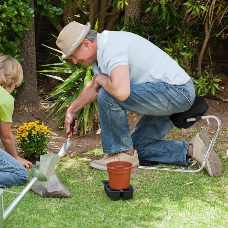 Kneeler Seat for Gardening Farm Work