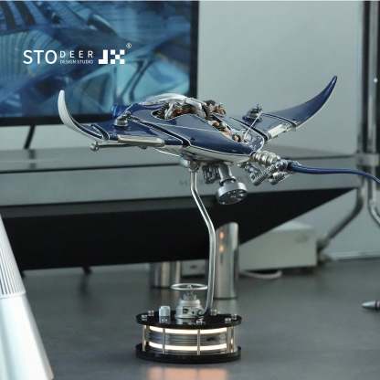 Stodeer Innovative Mechanical Metal Manta Ray Model - Ships within 24 hours