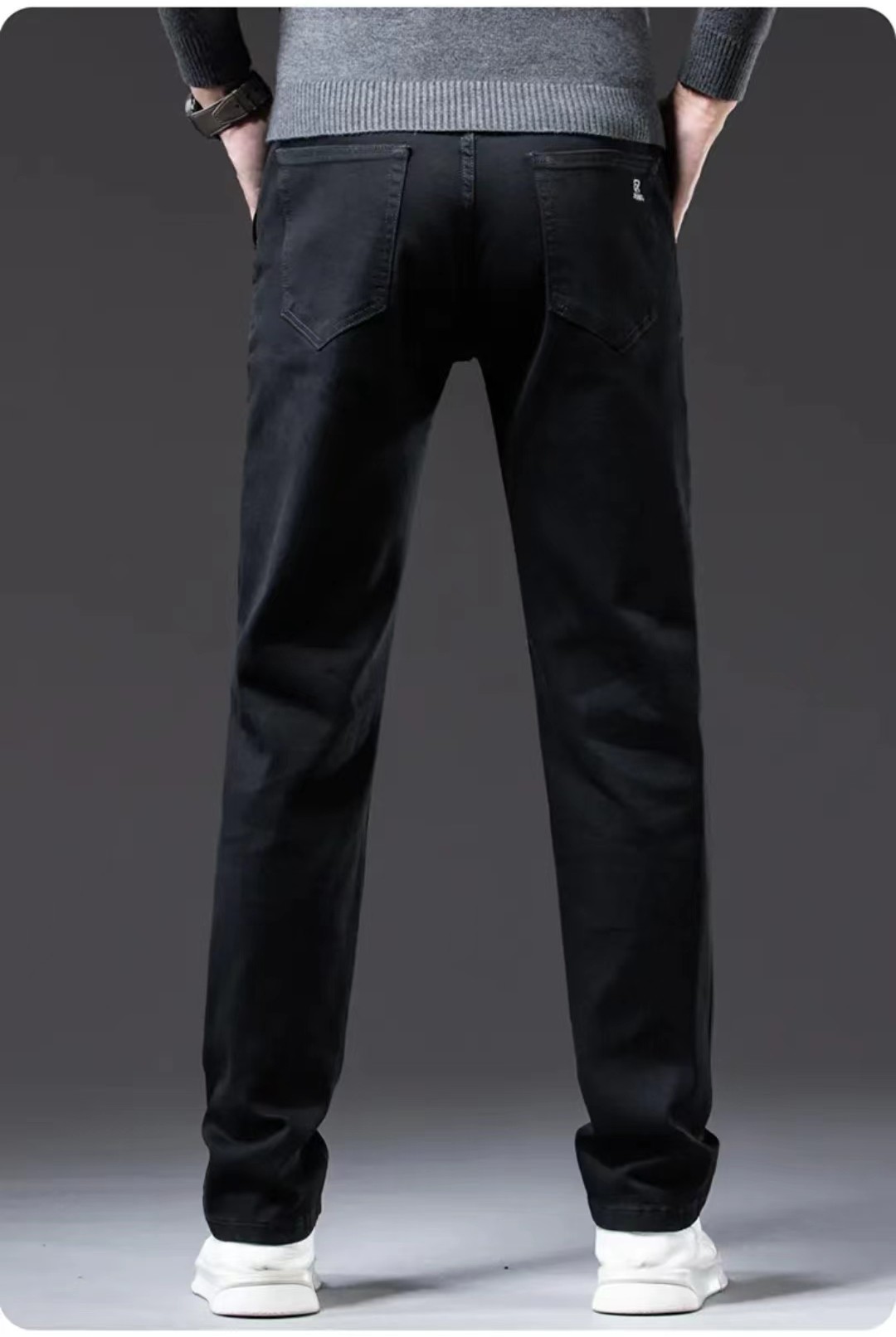 New Men's  Straight Loose Jeans