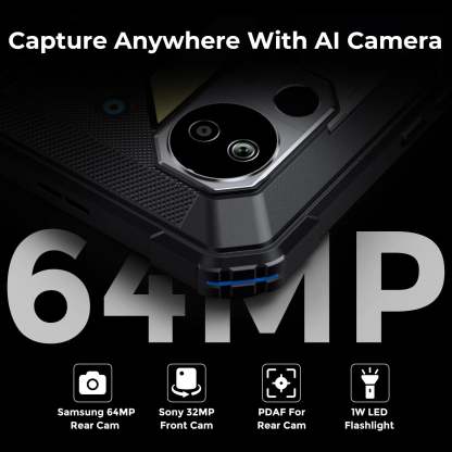 FOSSiBOT DT3 5G Tablet resistente de 10,4 pulgadas, 32+256 GB, MediaTek Dimensity 7300 de 4 nm, Octa-core, 21560 mAh, cámara de 64 MP, carga rápida de 66 W, Android 15