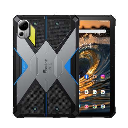 FOSSiBOT DT3 5G Tablet resistente de 10,4 pulgadas, 32+256 GB, MediaTek Dimensity 7300 de 4 nm, Octa-core, 21560 mAh, cámara de 64 MP, carga rápida de 66 W, Android 15