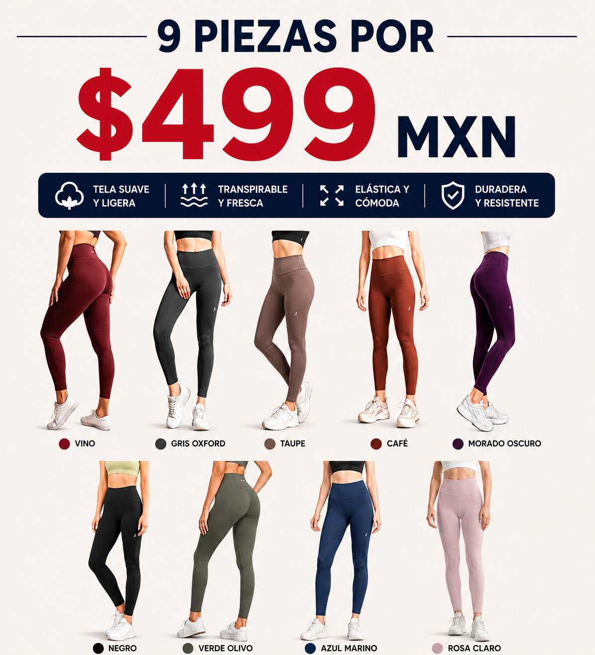 Leggings Deportivos - Felyfit Go