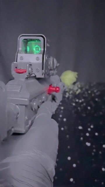 Electric Gel Splat Blaster, Splatter Ball Blaster Automatic and Manual with 80,000 Gels for Outdoor Activities-Fighting Shooting Team Game Ages 14+