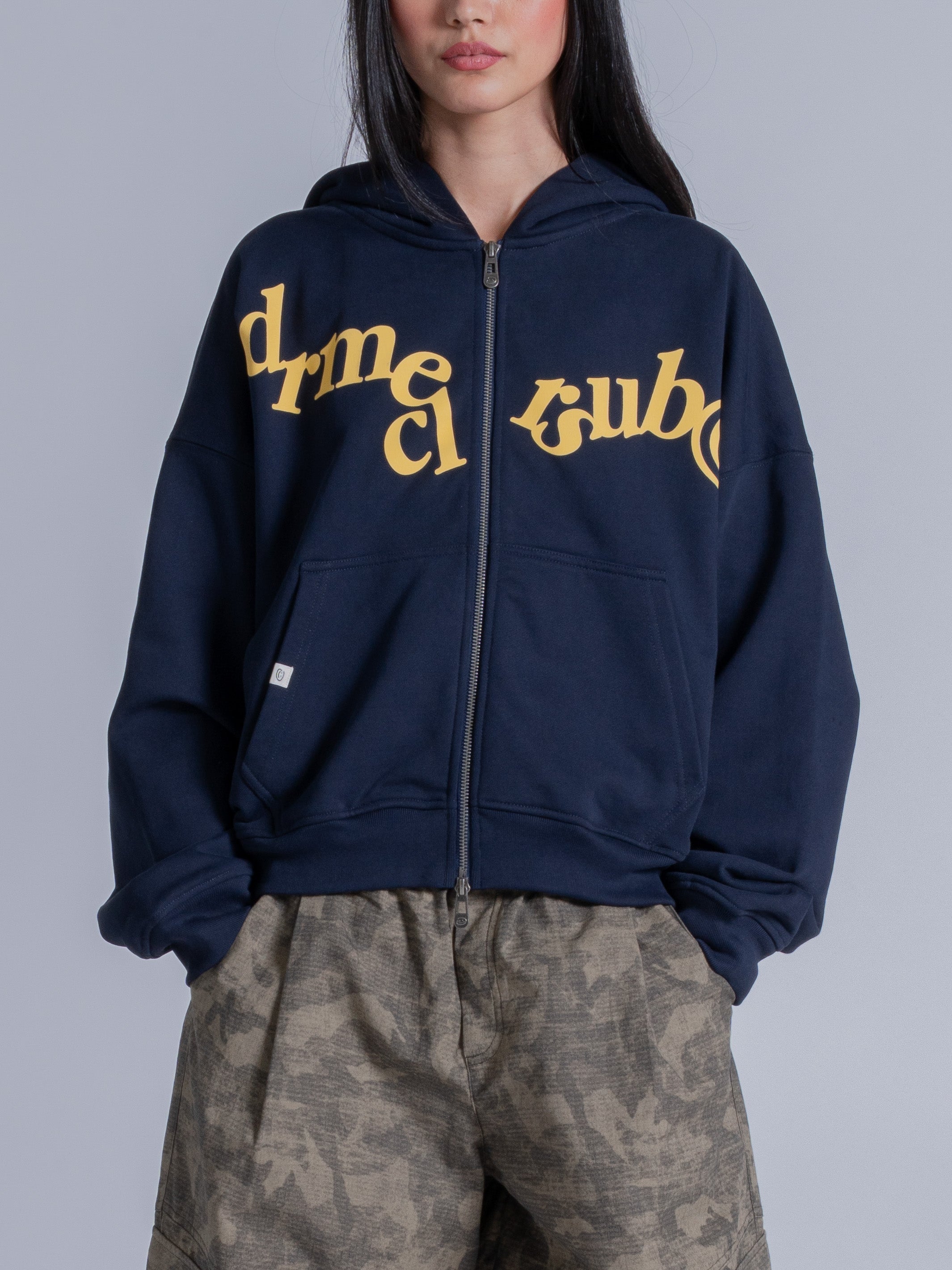 HANGING LETTERS ZIP - NAVY