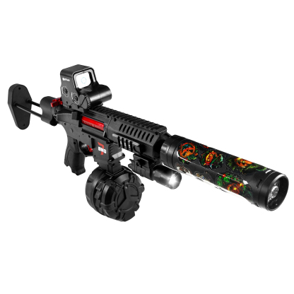 JOYNAS ARP7 Electric Gel Ball Impact Toy - Eco-Friendly Splash Ball Impact Toy, Automatic Outdoor Game Toy, Suitable for Active Team Games, Comes with DIY Halloween Stickers, Great for Halloween and Christmas Gifts