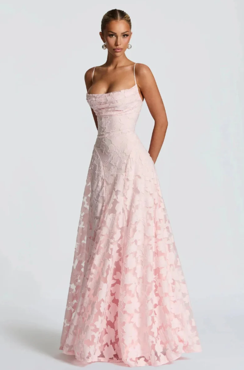 Isabella Lace Maxi Dress
