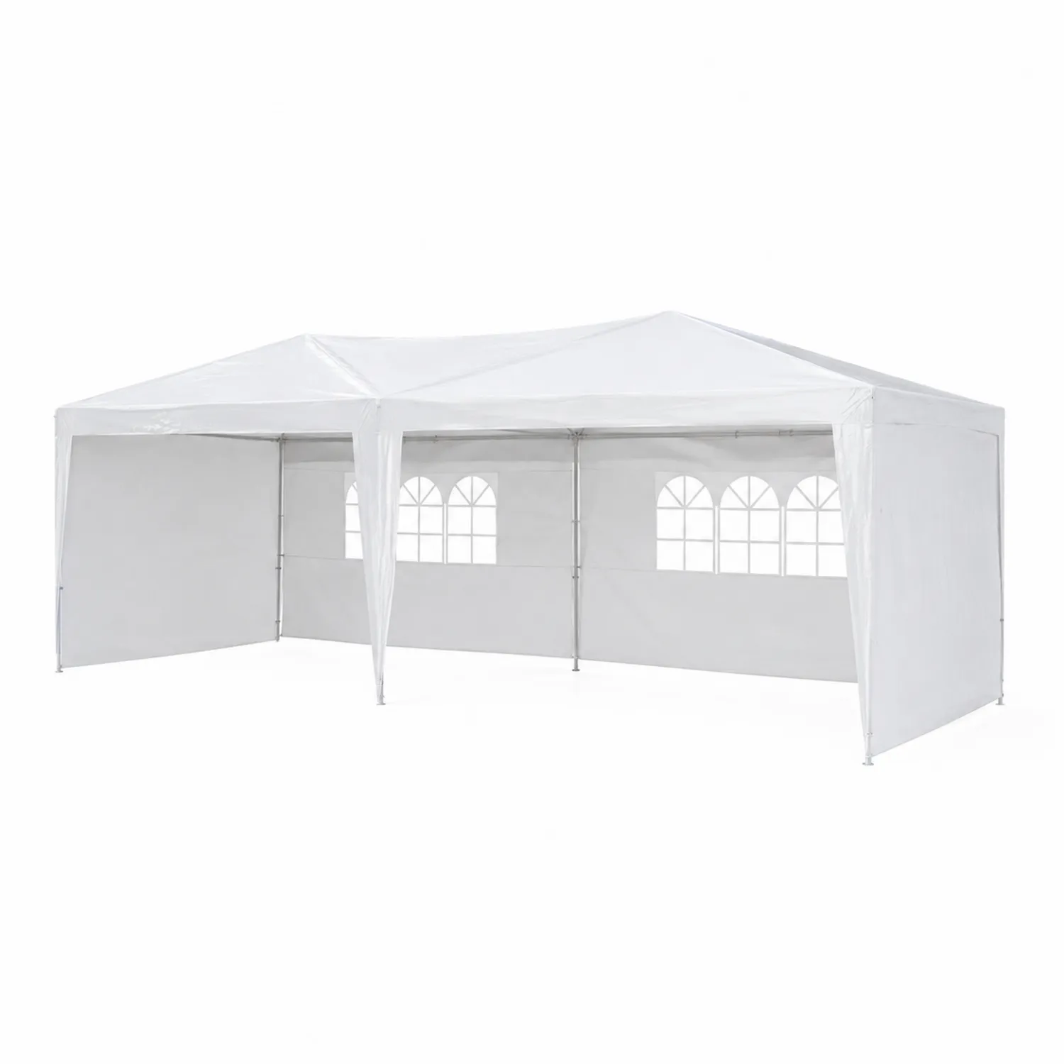 Namiot imprezowy 6x3 m PVC biały