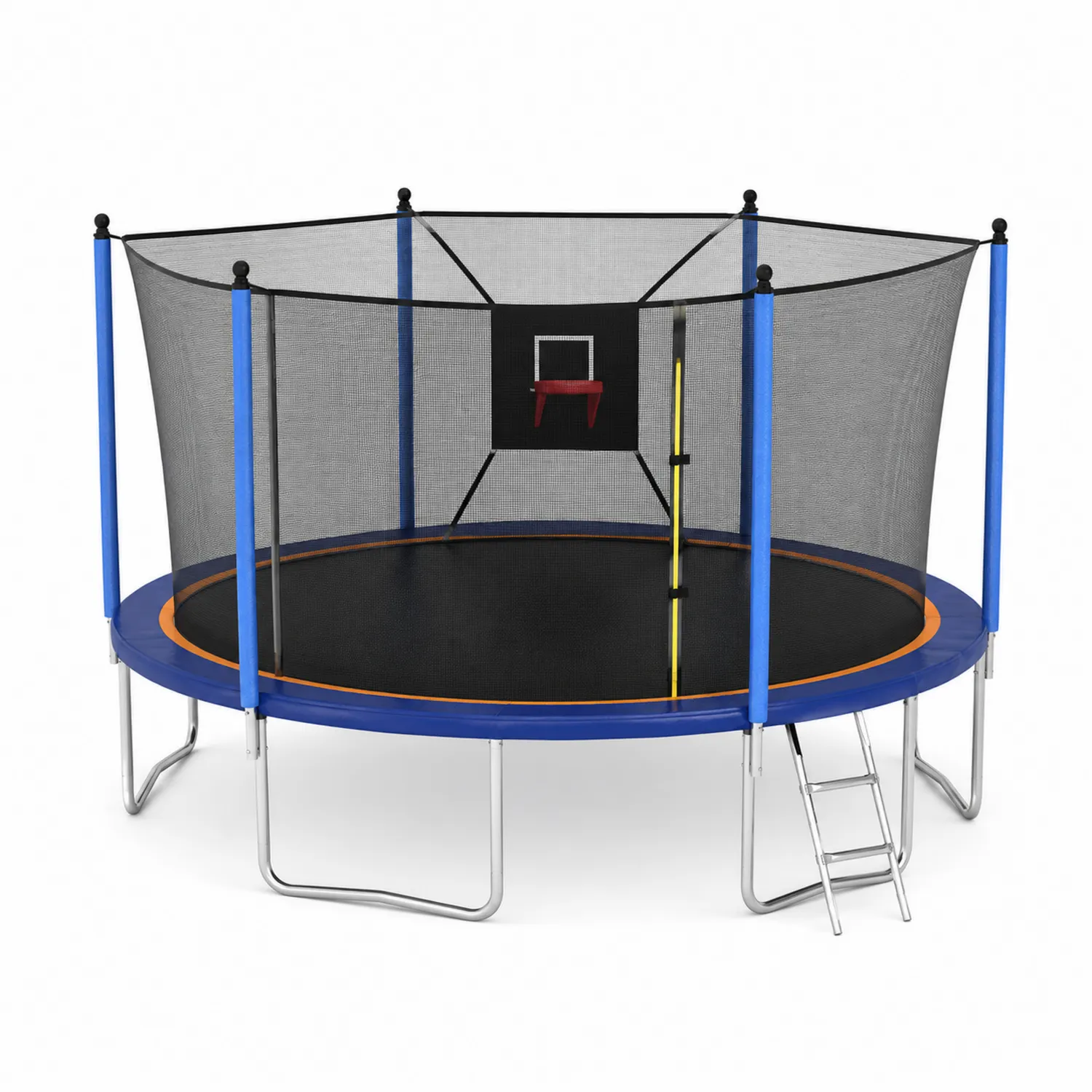 Trampolina z siatką bezpieczeństwa 305 cm stalowa