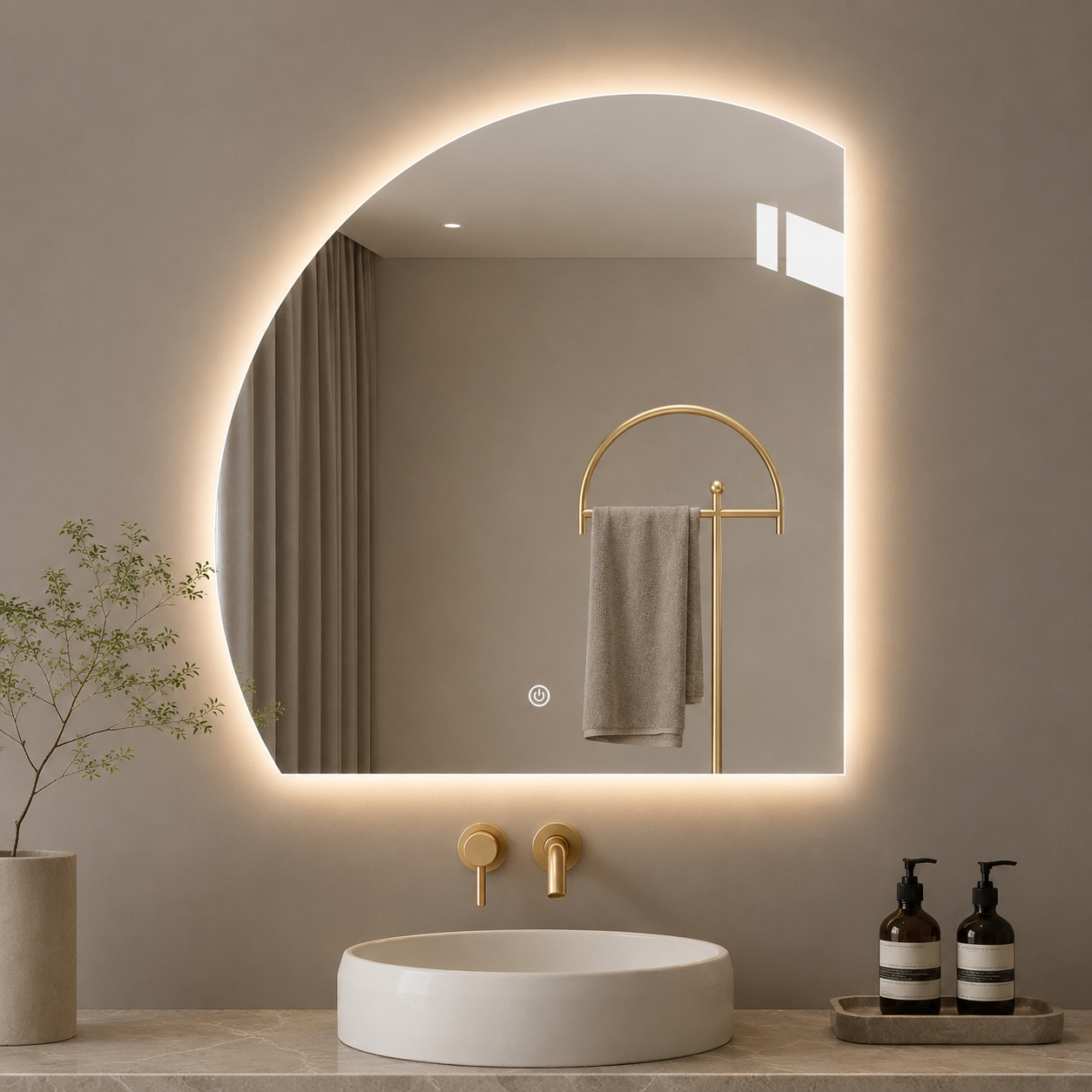 MirrorMultifunctionalCustomizable Irregular Shapes
