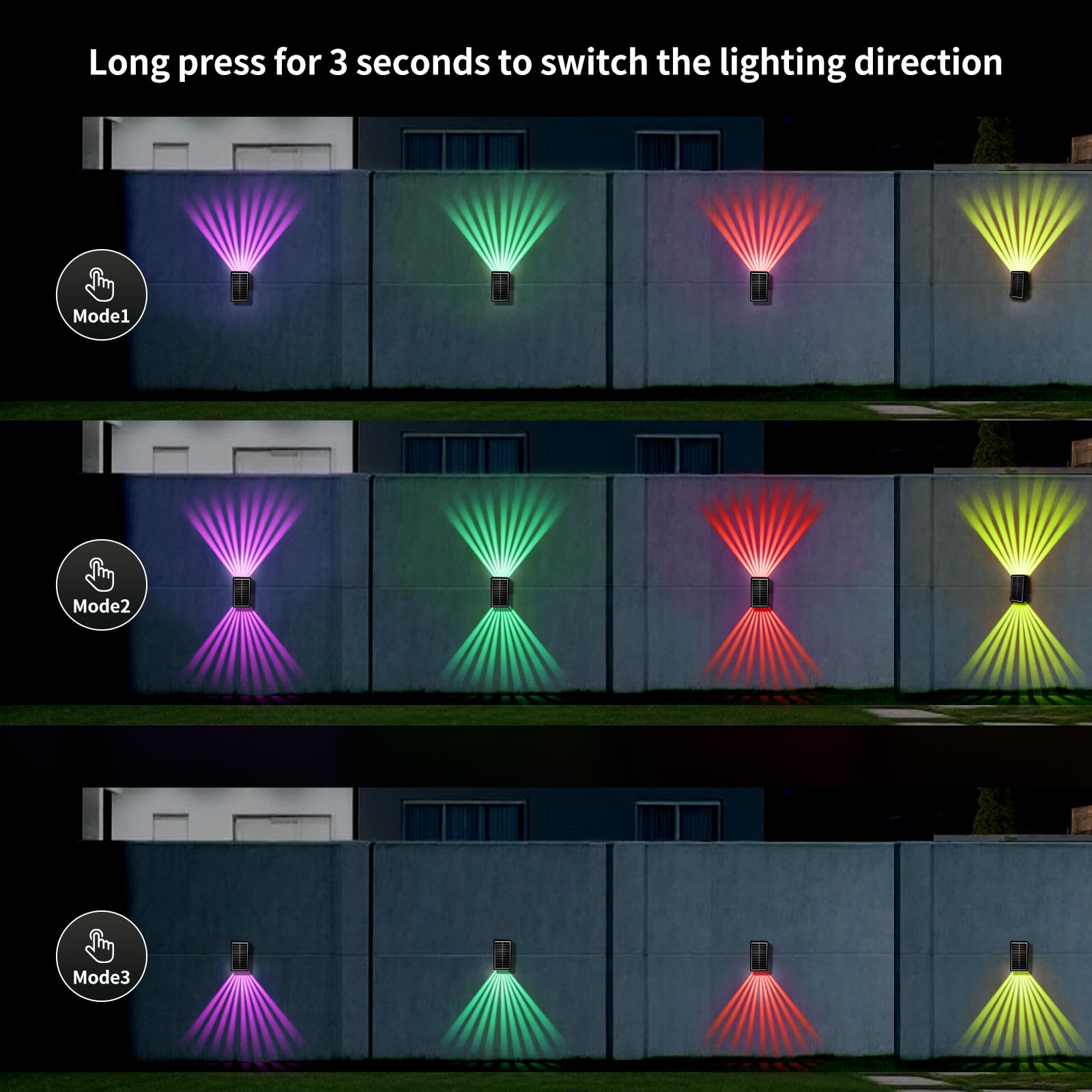 ⏰ Limited-time special offer: 40% discount🔥 LED solar wall lamp, waterproof outdoor lamp