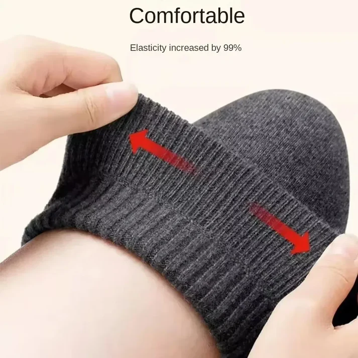 Thermal Cashmere Knee Warmers – Stretchy & Warm Support Pads (100% Pure Cashmere)