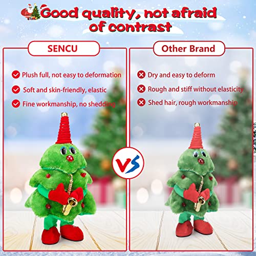 A Christmas tree plush toy that sings and dances✨