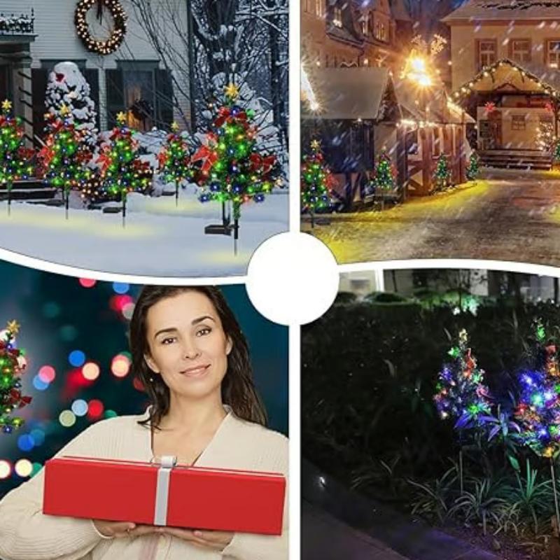 🔥Last Day 50%OFF-Solar Christmas Trees Lights Outdoor Decoration Waterproof🎄
