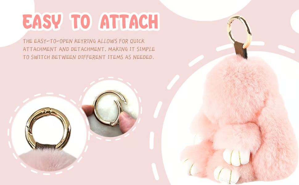 ✨Early Easter Sale 50% Off 🐰 Handmade Soft Bunny Charms