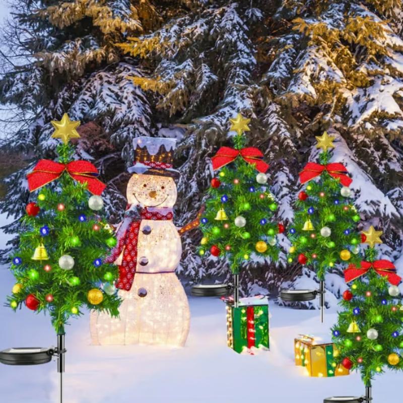 🔥Last Day 50%OFF-Solar Christmas Trees Lights Outdoor Decoration Waterproof🎄