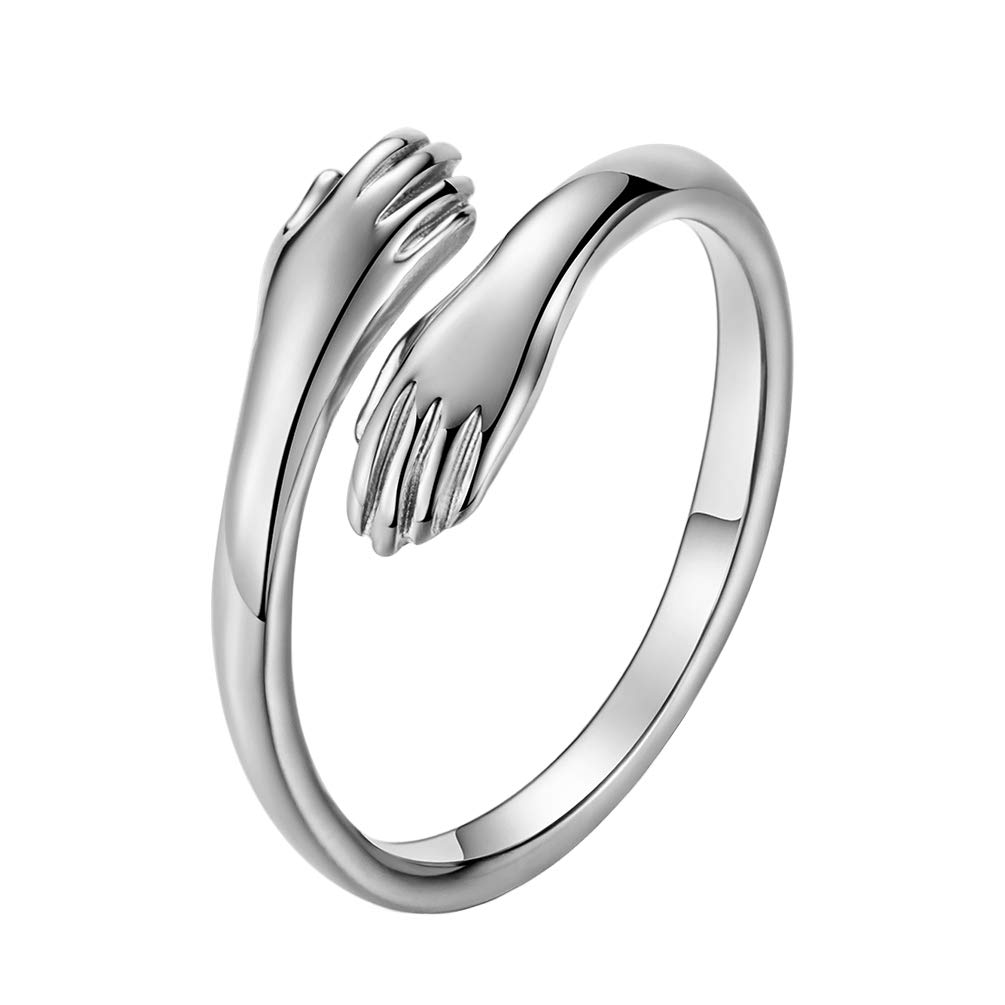 🔥HOT SALE 50%OFF🔥Embrace the couple's rings with both hands💝