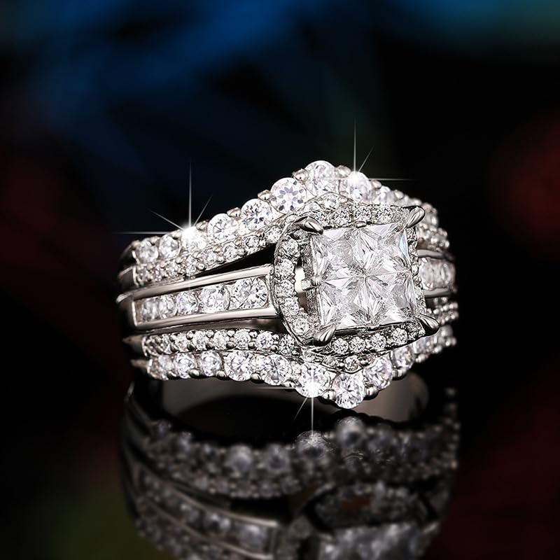 🔥HOT SALE 50%OFF🔥Square-shaped joined crown ring💝