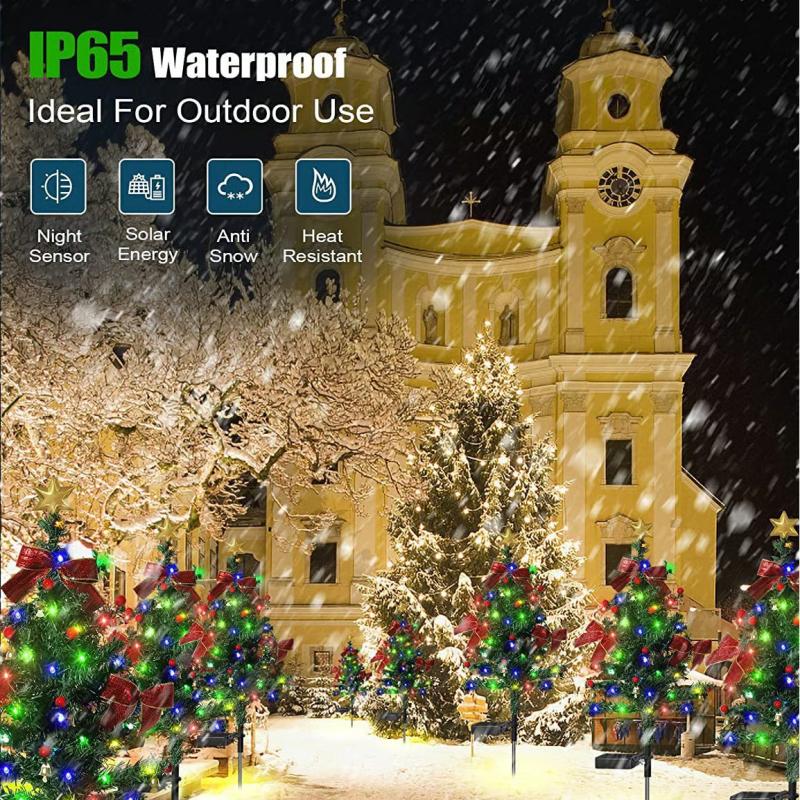🔥Last Day 50%OFF-Solar Christmas Trees Lights Outdoor Decoration Waterproof🎄
