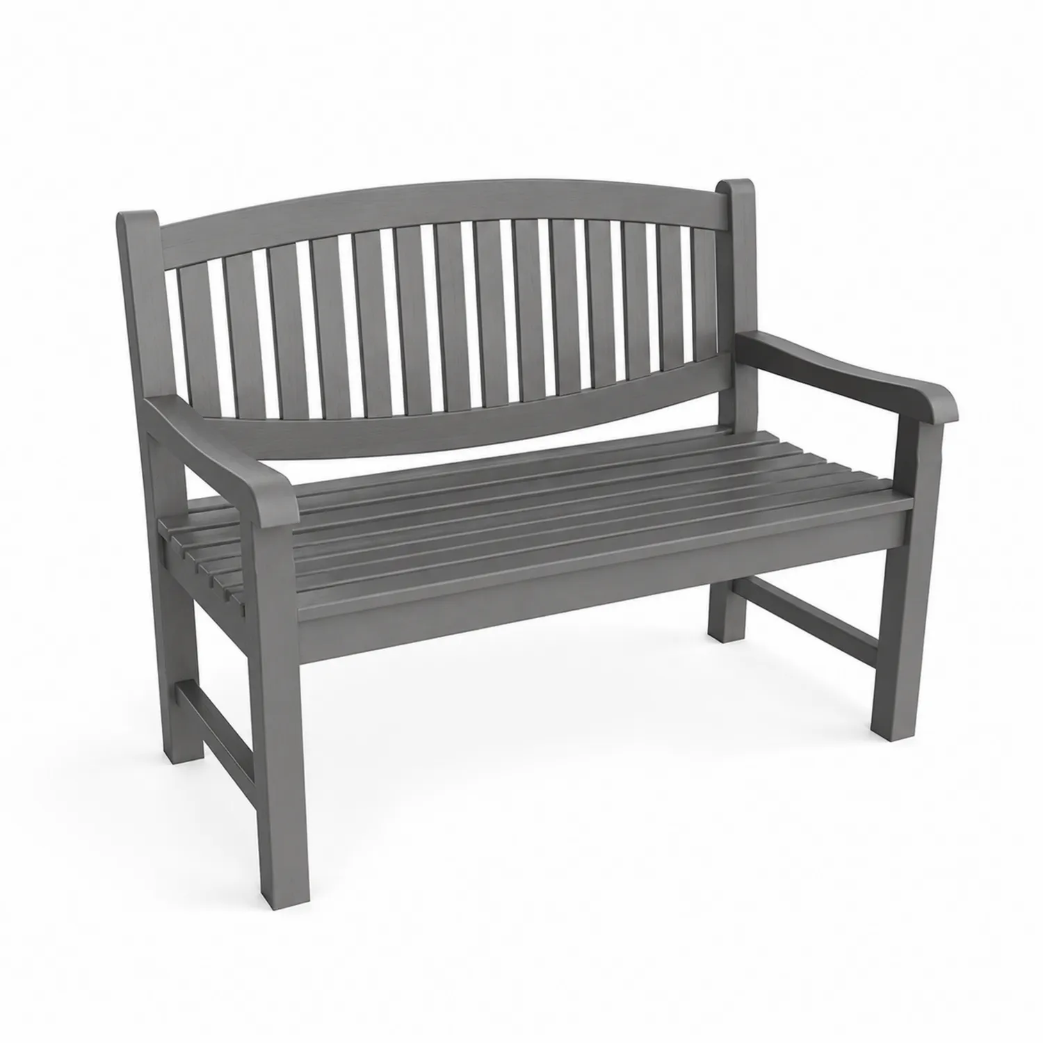 Ławka ogrodowa z drewna akacjowego 120 cm