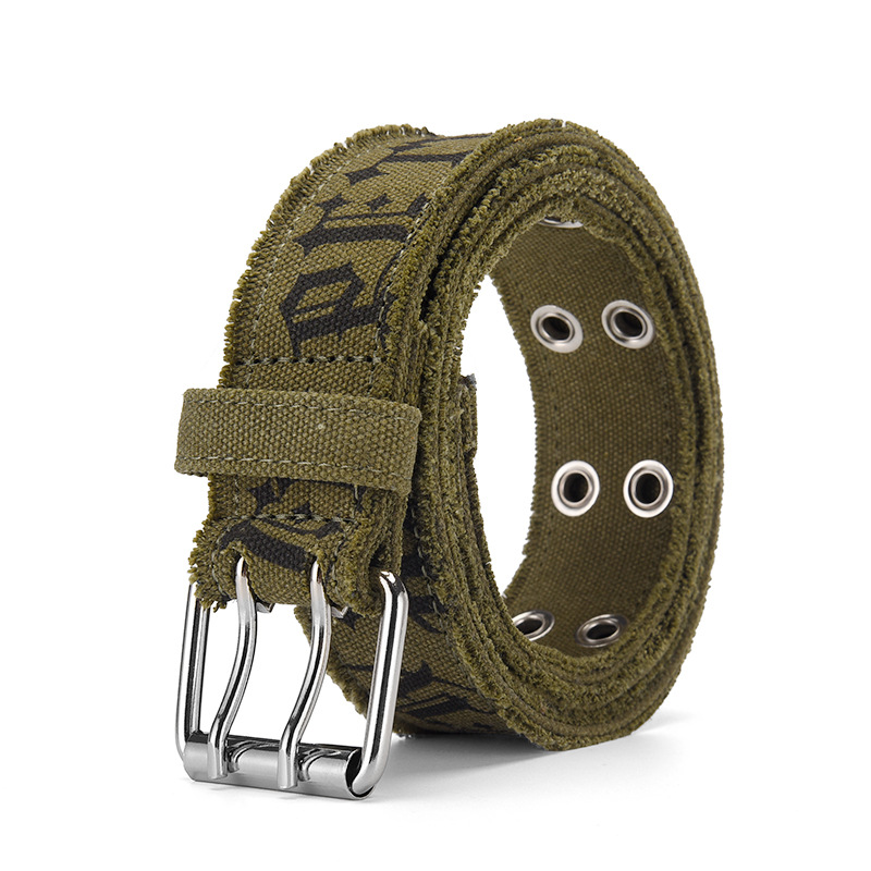 Adjustable Nylon Canvas Waist Belt