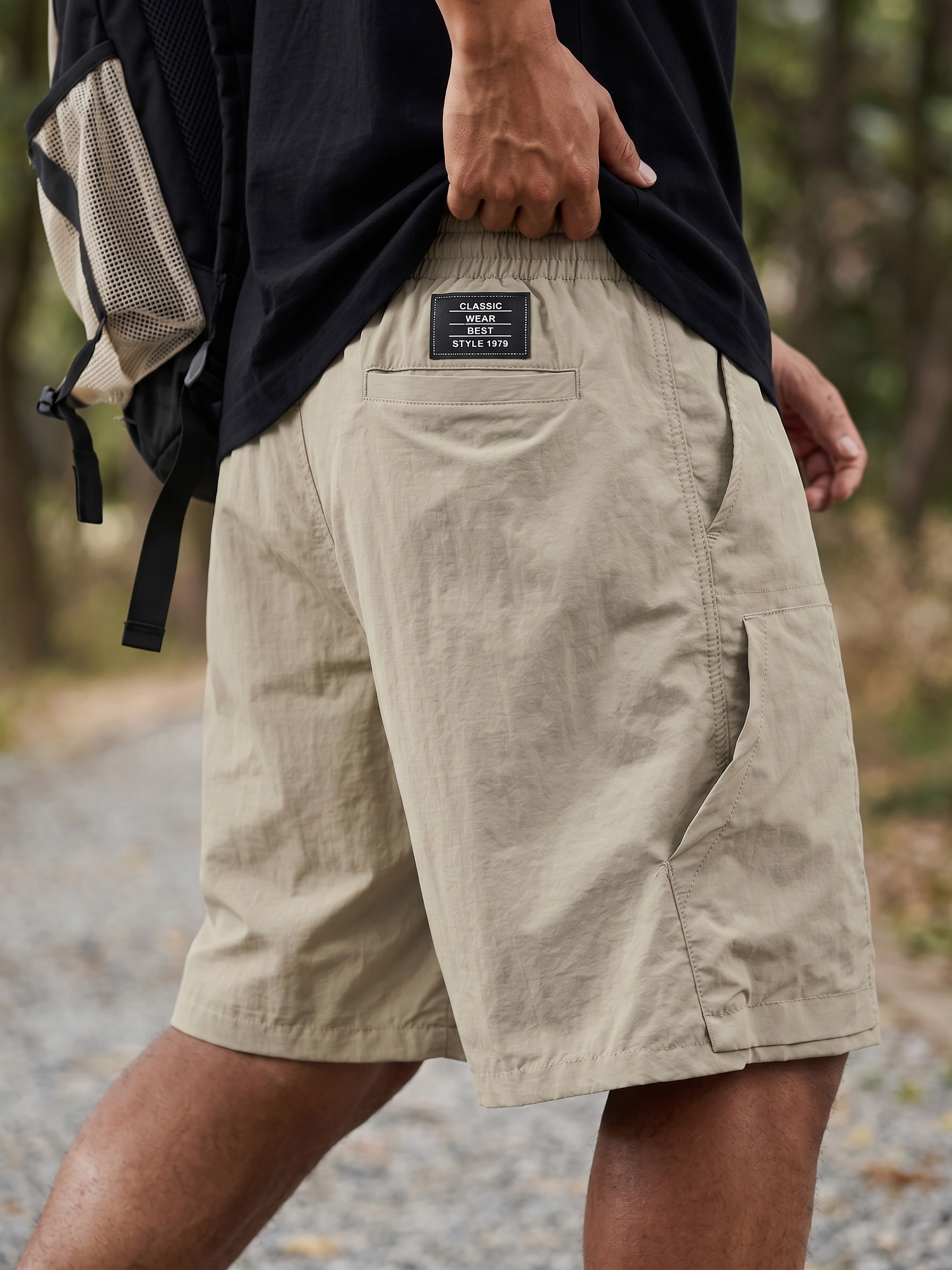 Outdoor Quick-Dry Breathable Tech-Style Work Shorts