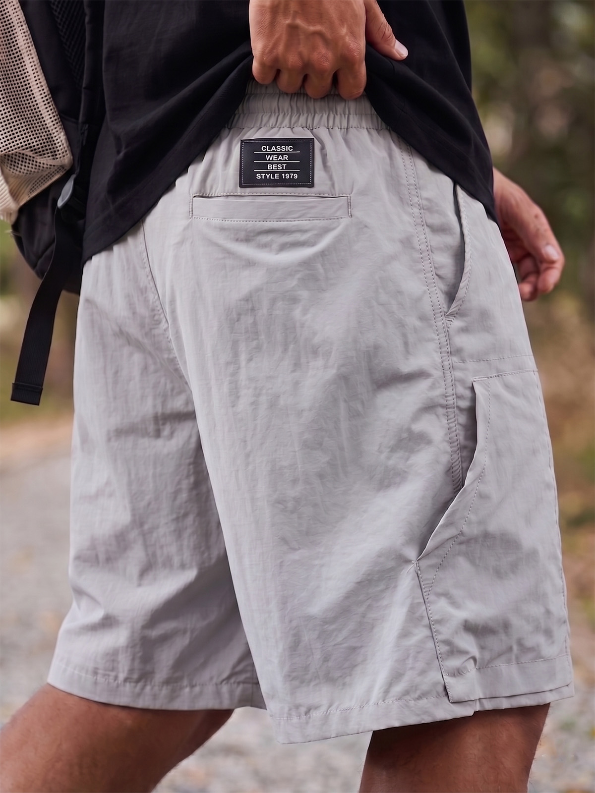 Outdoor Quick-Dry Breathable Tech-Style Work Shorts