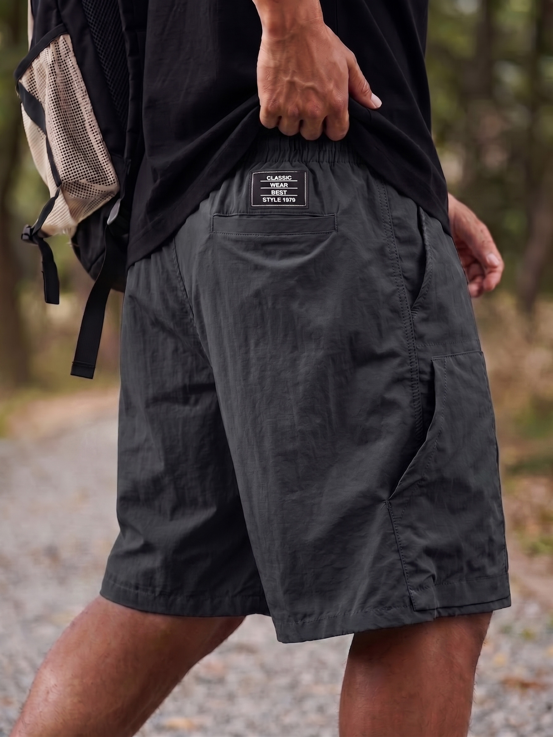 Outdoor Quick-Dry Breathable Tech-Style Work Shorts