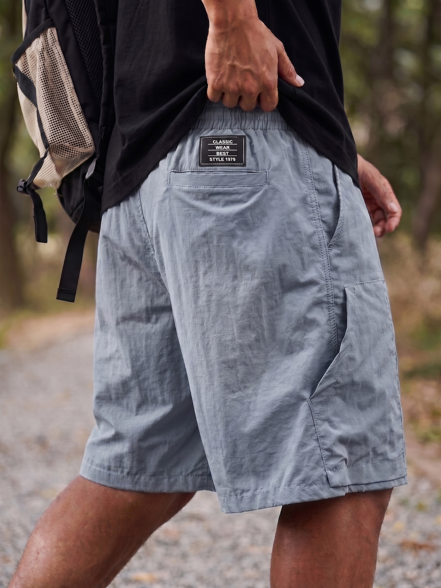 Outdoor Quick-Dry Breathable Tech-Style Work Shorts