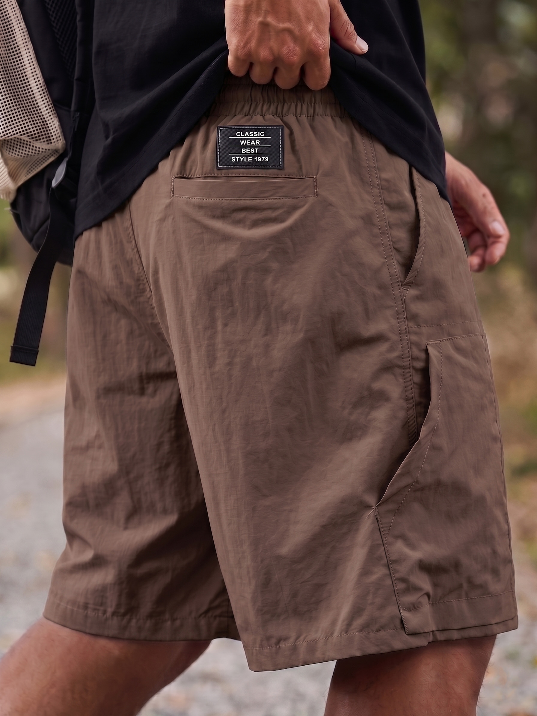 Outdoor Quick-Dry Breathable Tech-Style Work Shorts