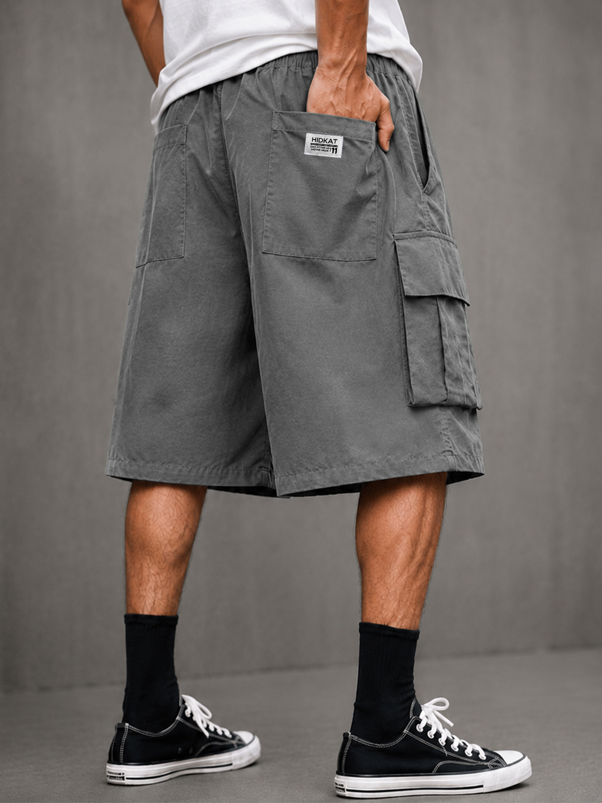Men's Stylish Practical Multi-Pocket Vintage Relaxed-fit Shorts