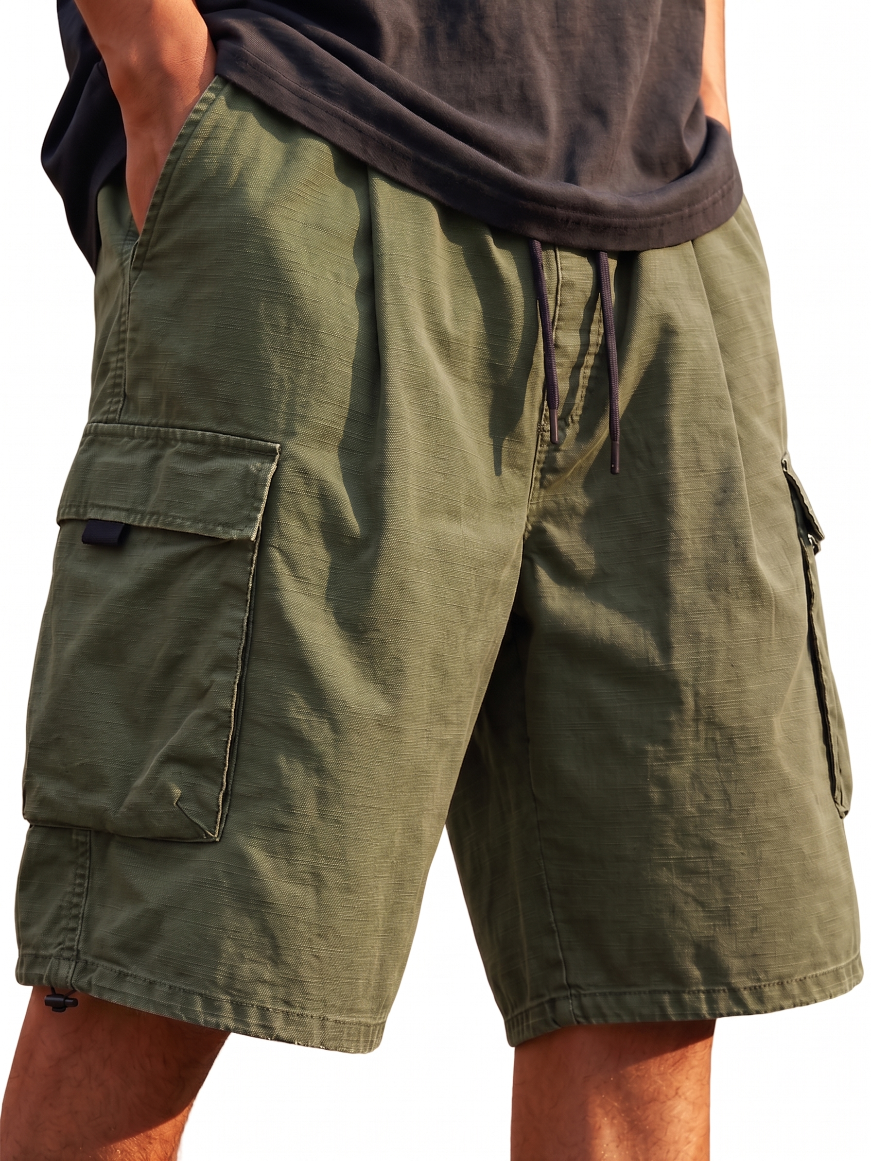 Men’s Vintage Washed Cargo Shorts