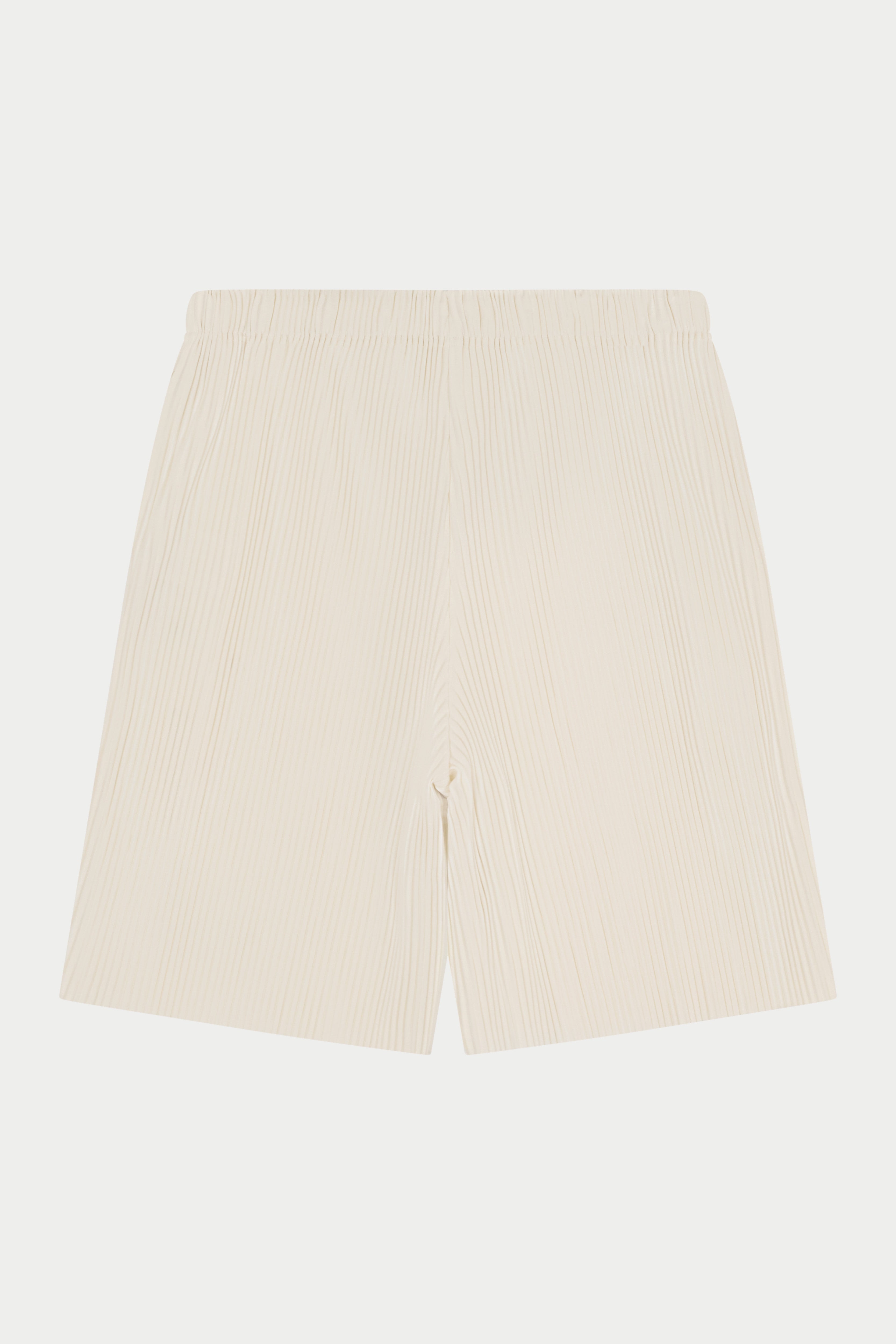Ribbed Comfort Casual Shorts - Creamy Apricot