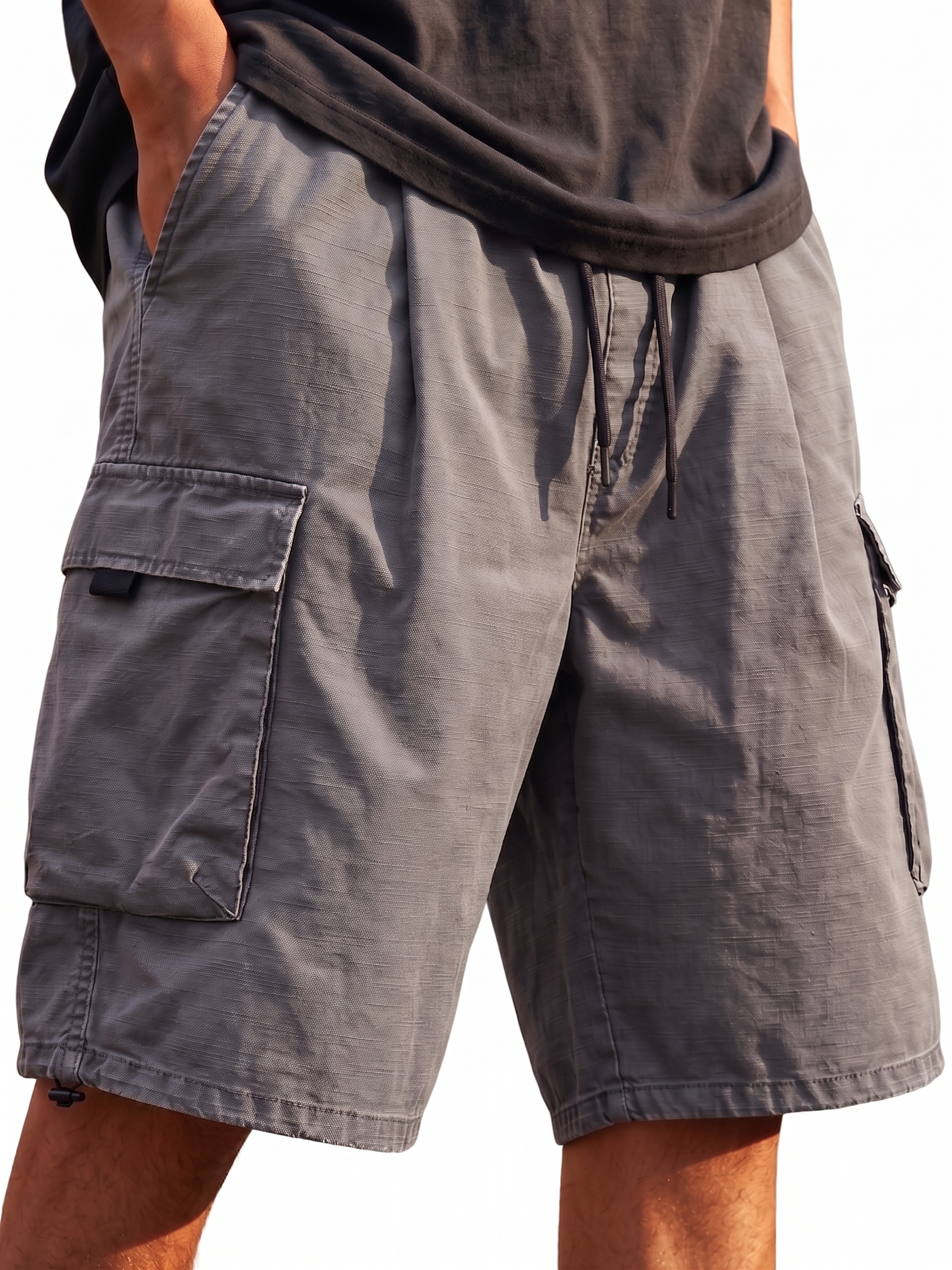 Men’s Vintage Washed Cargo Shorts