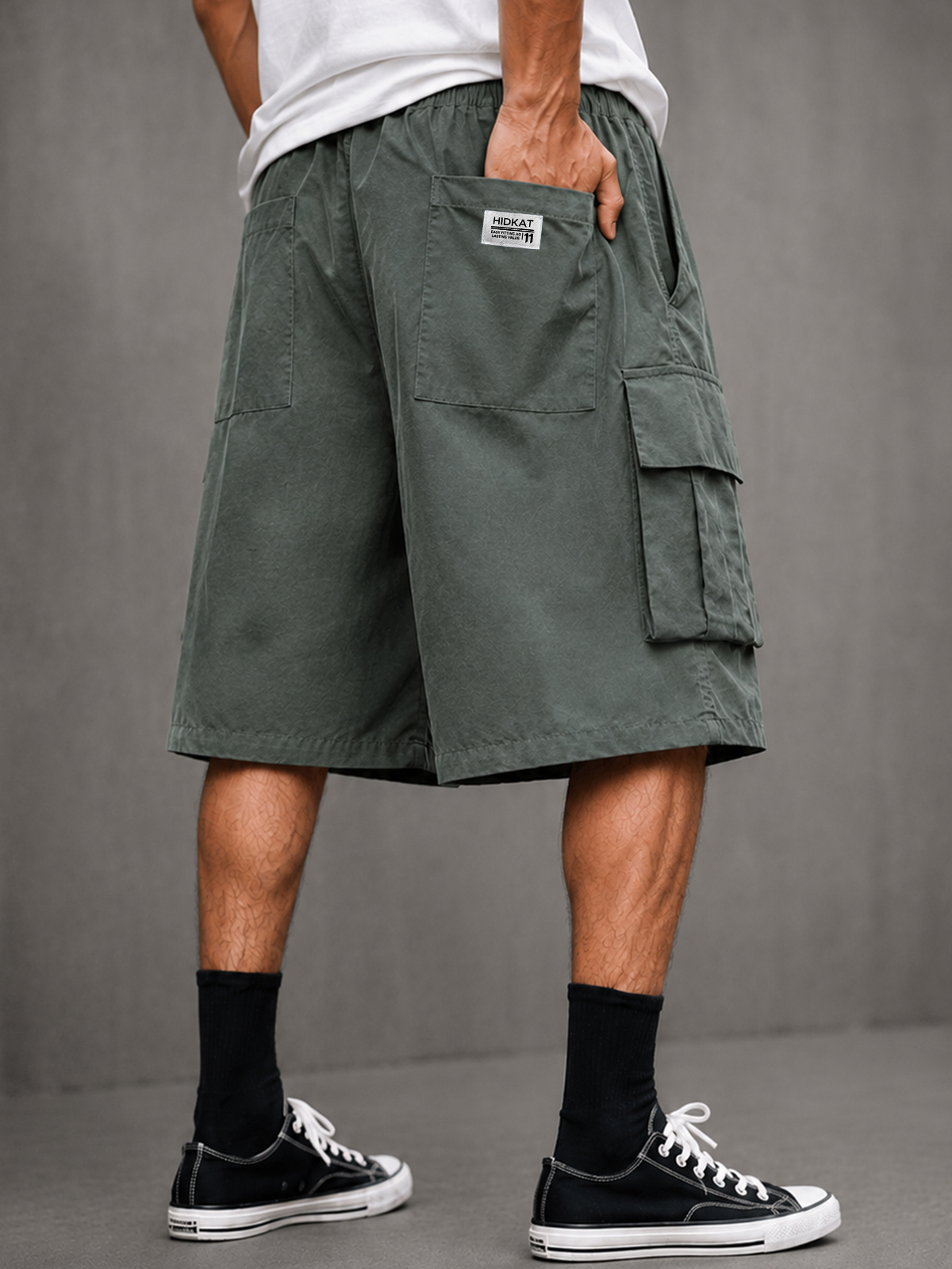 Men's Stylish Practical Multi-Pocket Vintage Relaxed-fit Shorts