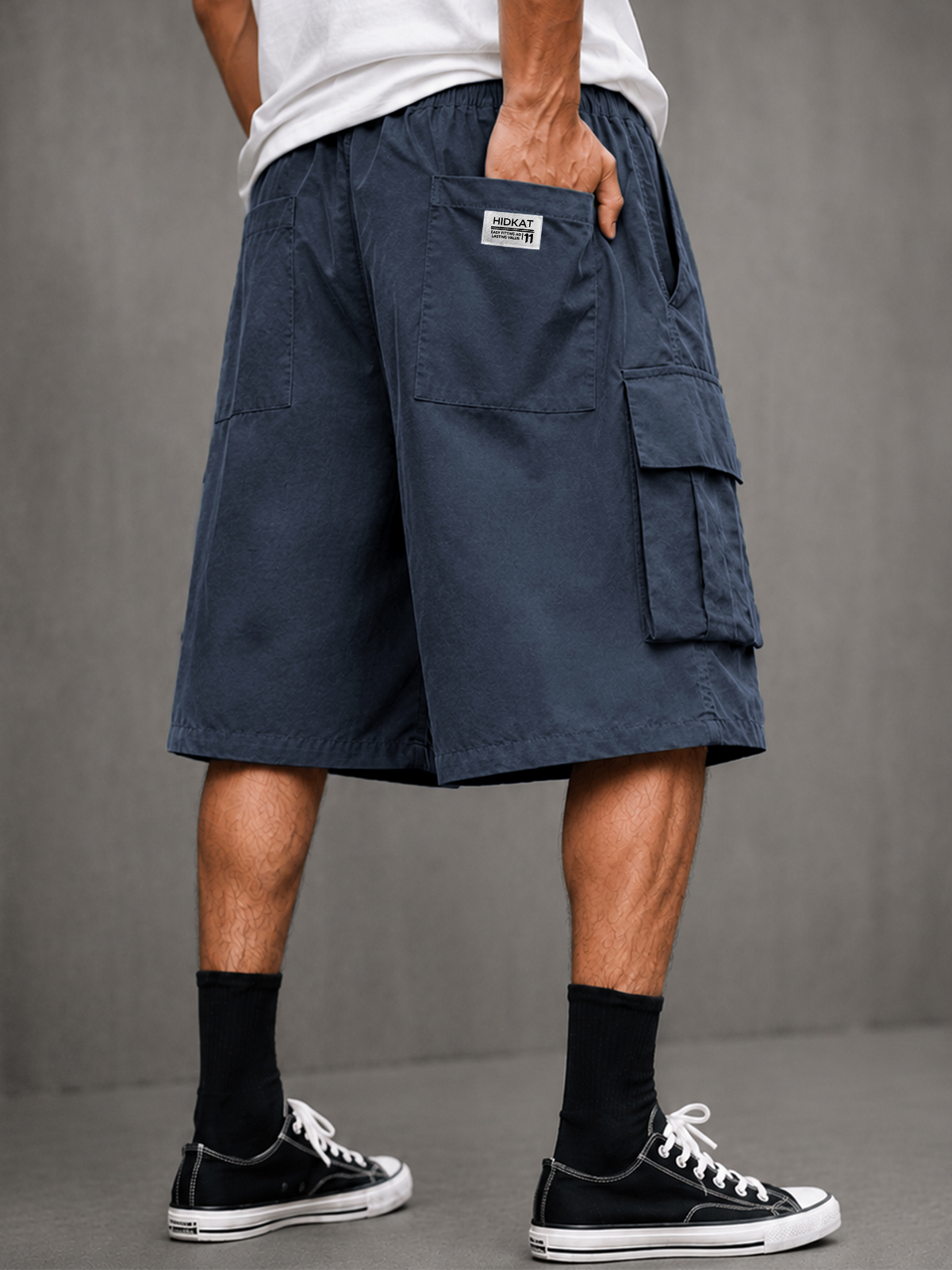 Men's Stylish Practical Multi-Pocket Vintage Relaxed-fit Shorts