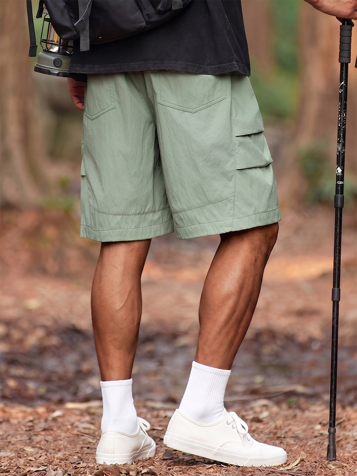 Outdoor Tech-Pleated Quick-Dry Urban Casual Shorts