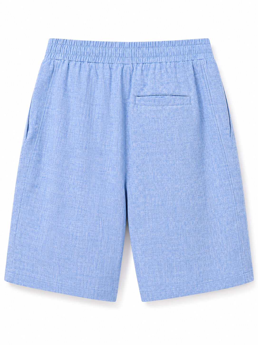 Breathable Cotton-Linen Minimalist Loose-Fit Resort Shorts