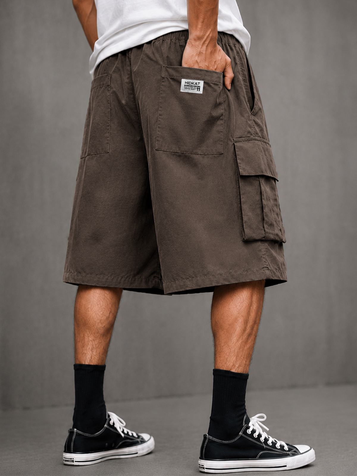 Men's Stylish Practical Multi-Pocket Vintage Relaxed-fit Shorts