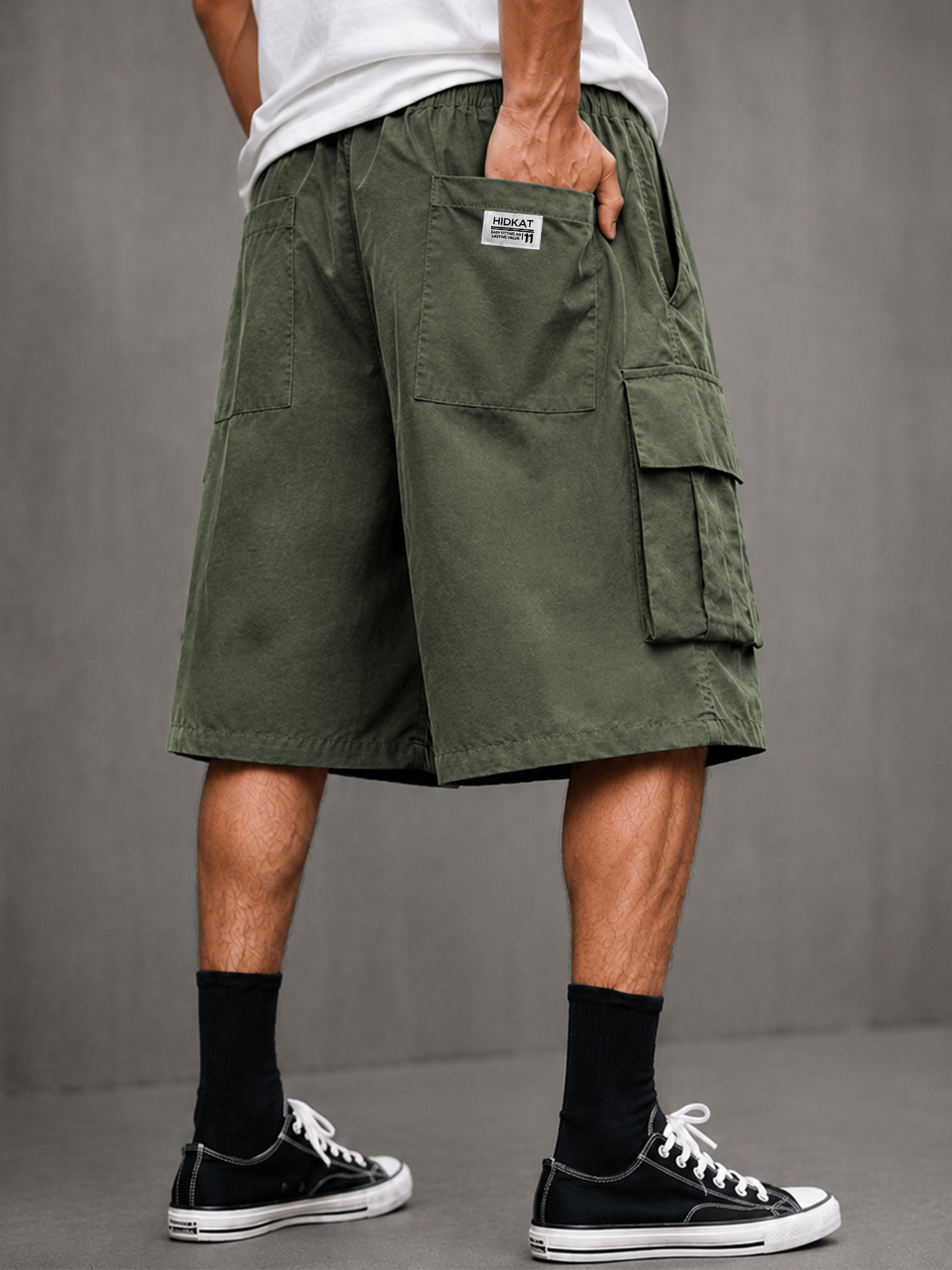 Men's Stylish Practical Multi-Pocket Vintage Relaxed-fit Shorts