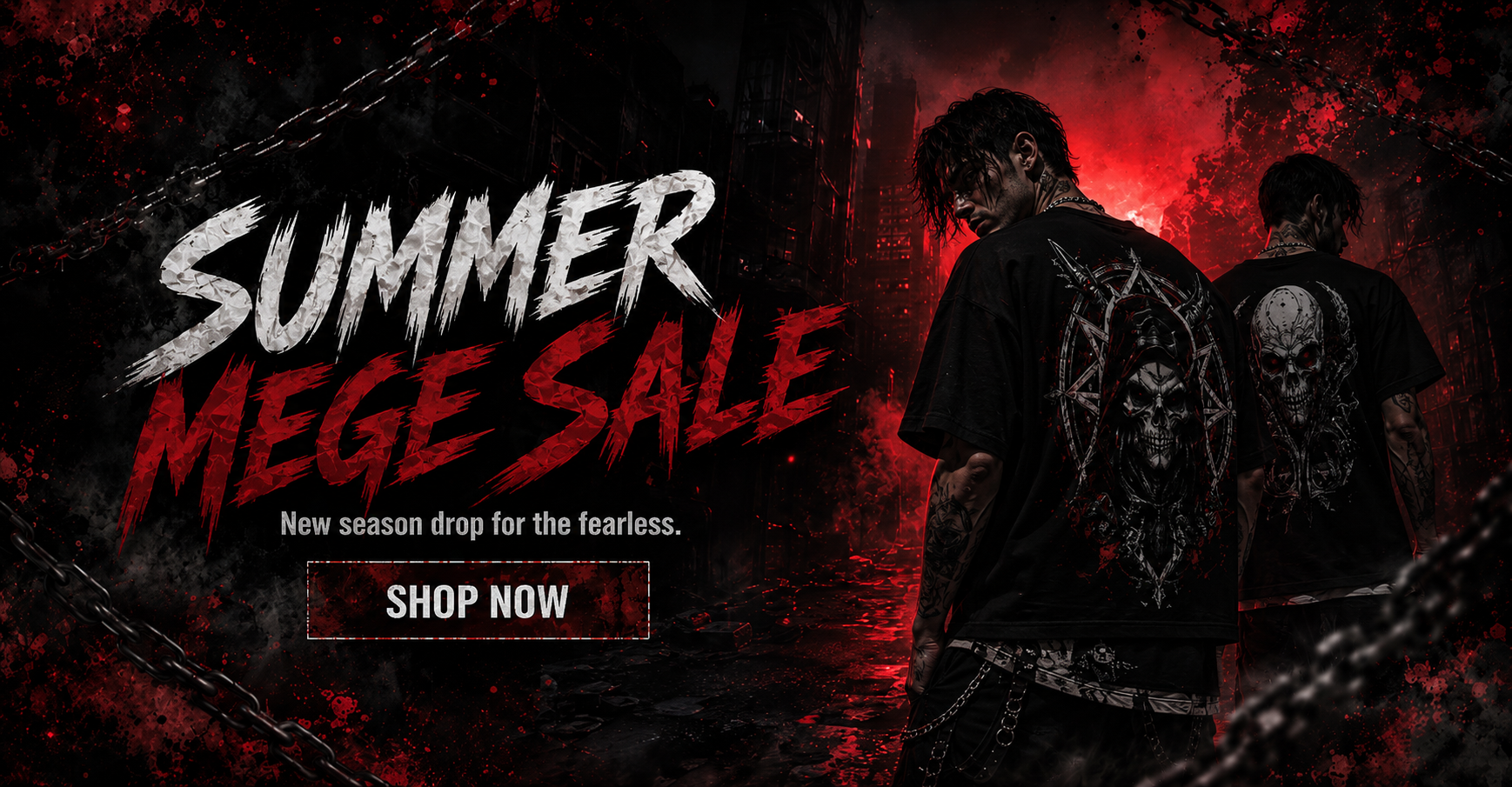 NINEDGE summer mega sale banner